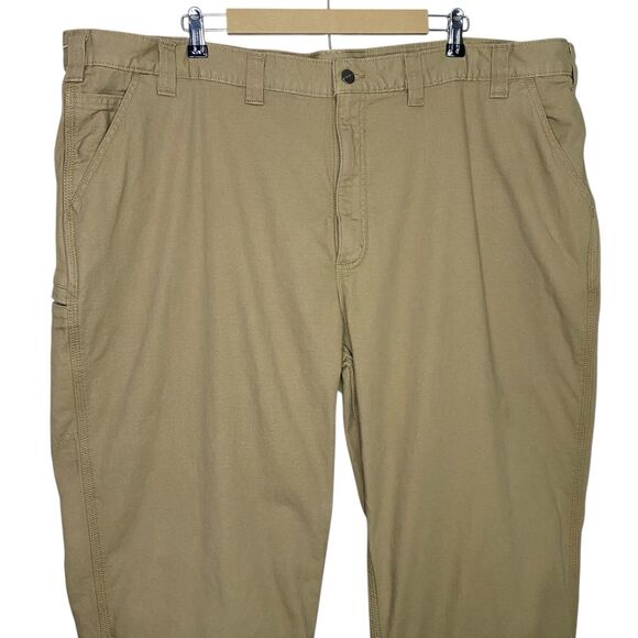 Carhartt Pants Mens 48x30 (49x30) Rugged Flex Relaxed Fit Canvas Lined Workwear - Picture 5 of 16